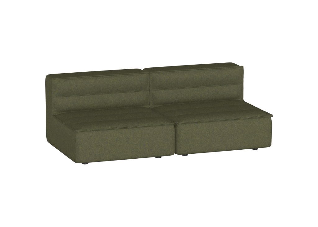 Chord 2 pc Armless Sofa