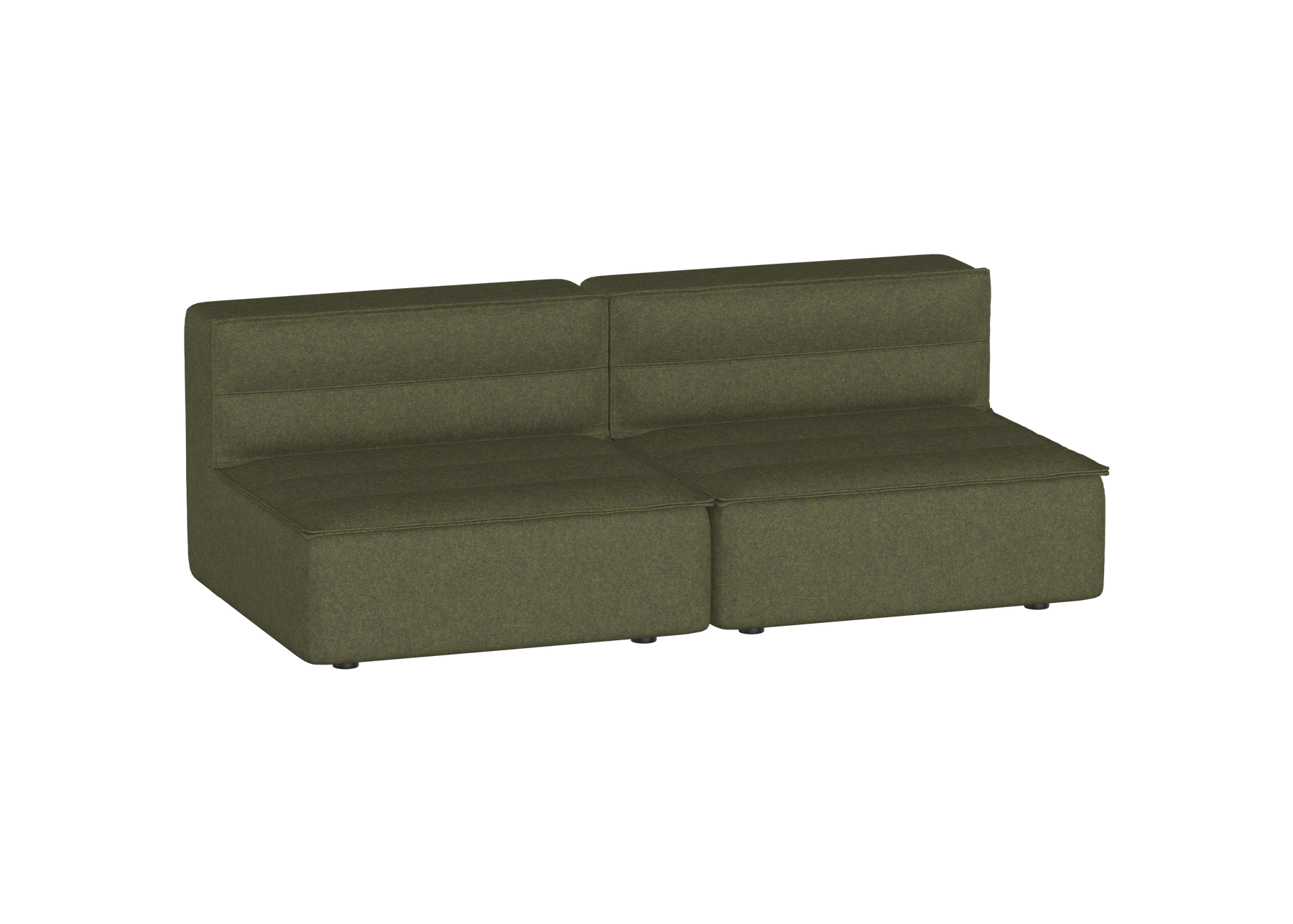 Chord 2 pc Armless Sofa