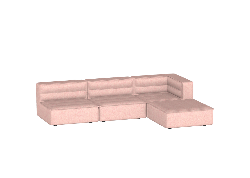 Chord 4 pc Open Chaise Sectional