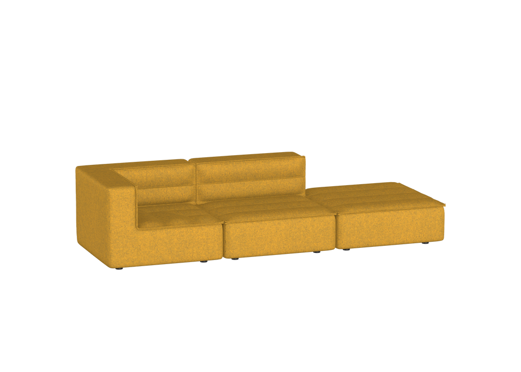 Chord 3 pc Open Sofa