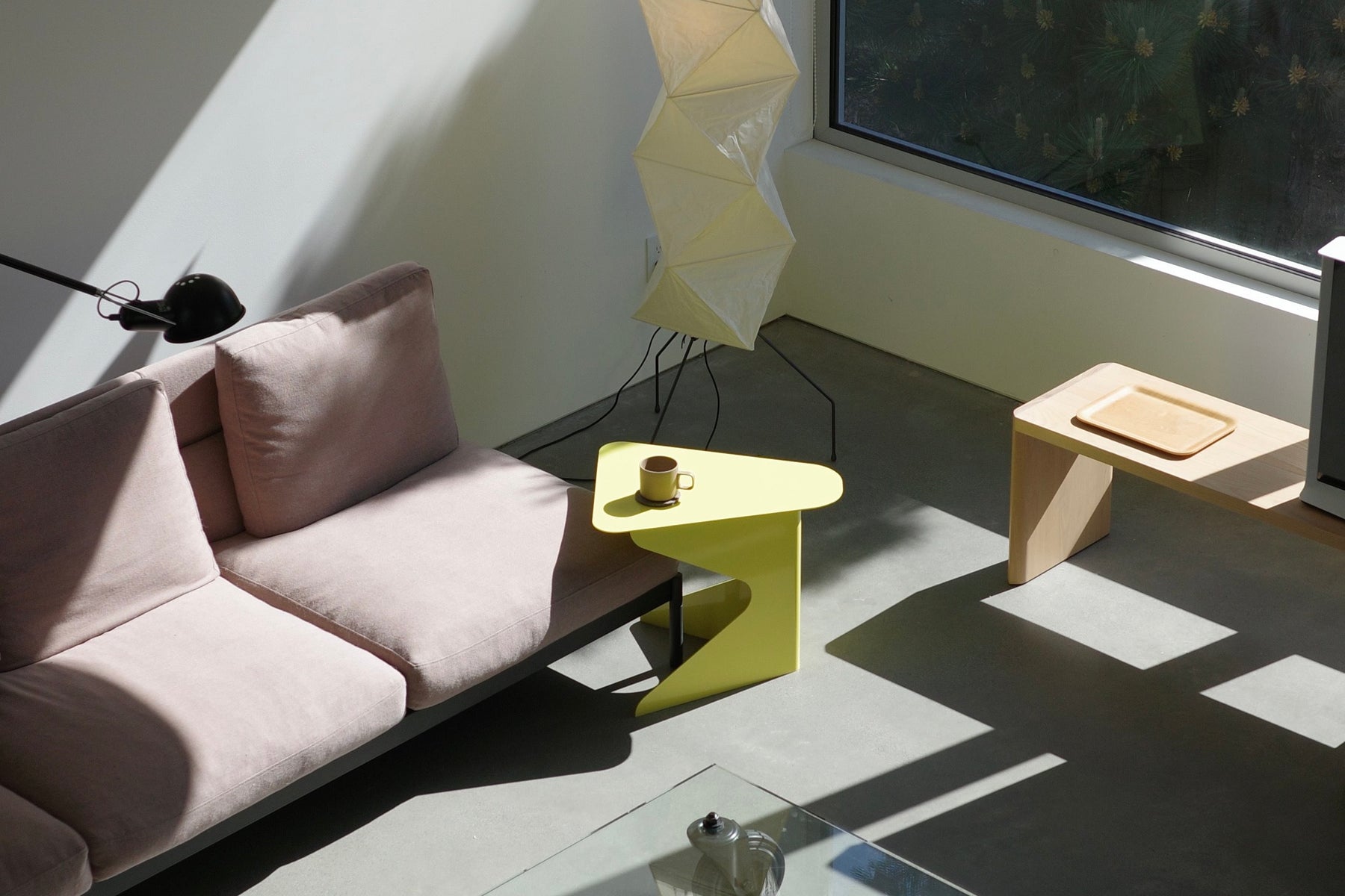 LM Stool Yellow (LP-001)